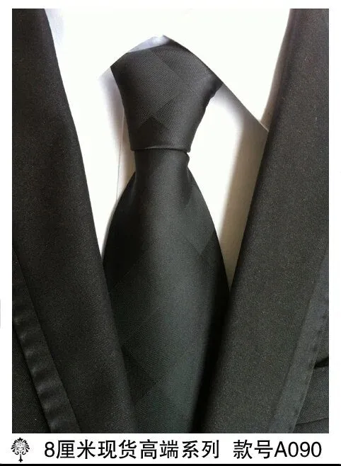 100% silk Thick cloth paisley tie for mens neckties designers fashion men ties 8cm navy and red striped tie wedding dress