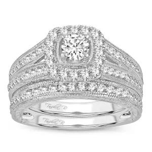 14K 1.50CT DIAMOND BRIDAL RING