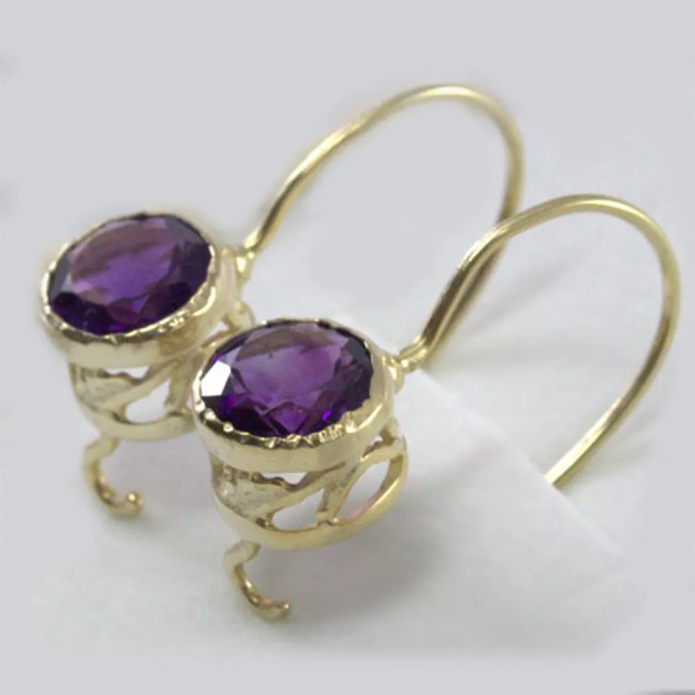 Amethyst  Earrings