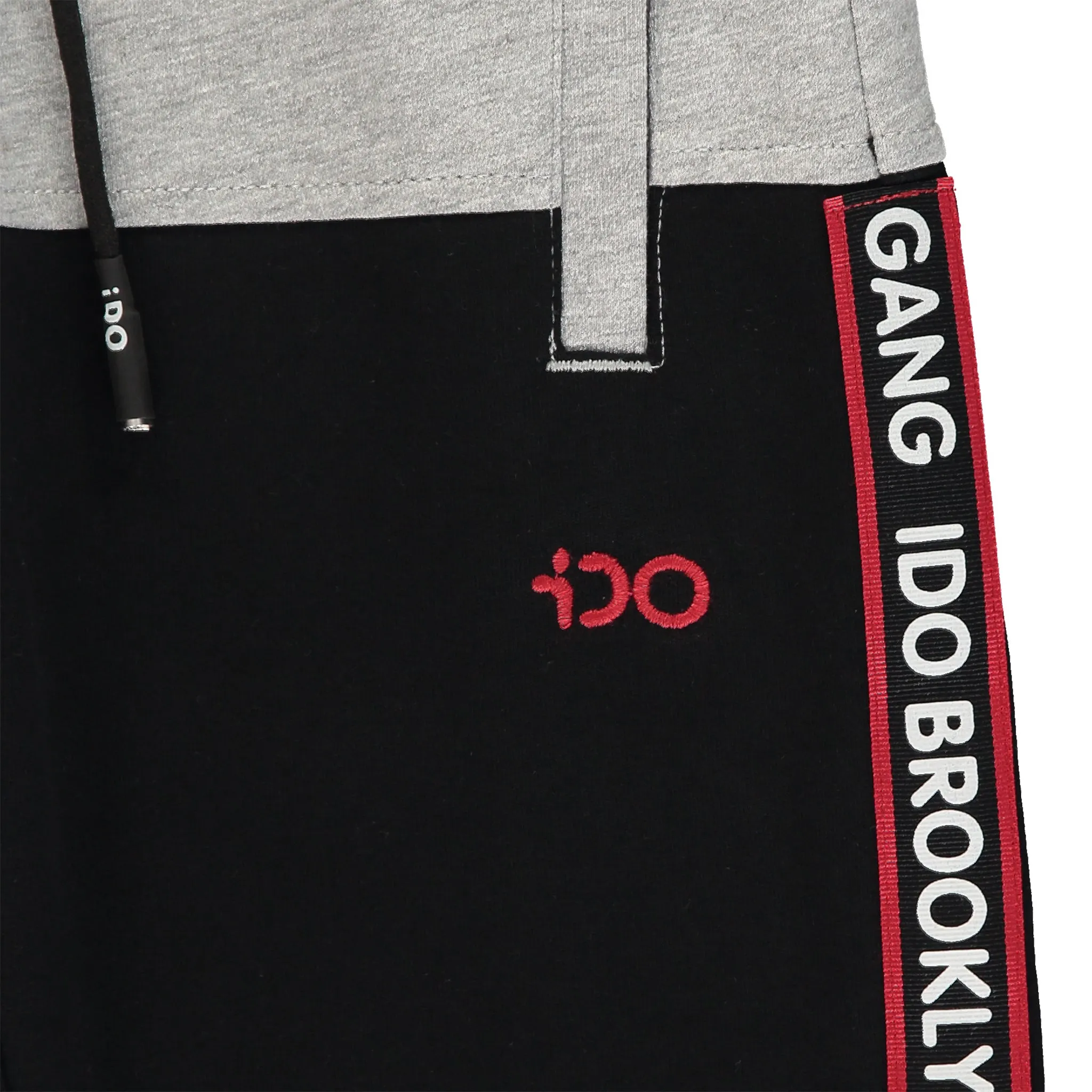 Boys Navy Blue Cotton Joggers