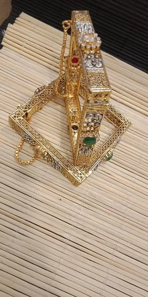 Bridal Karay In Square Shaped #J4129