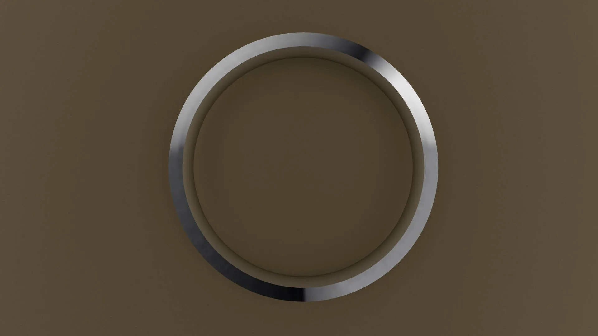 Brushed White Gold 6mm Double V Groove Wedding Band