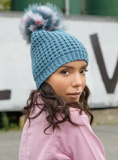 Classic Fur - Multi Color Pom