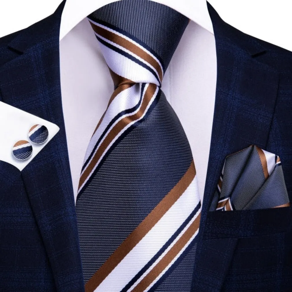 ContiNent 33 Blue Business Solid 100% Silk Men NeckTie 8.5cm Ties for Men Formal Luxury Wedding High Quality Gravata