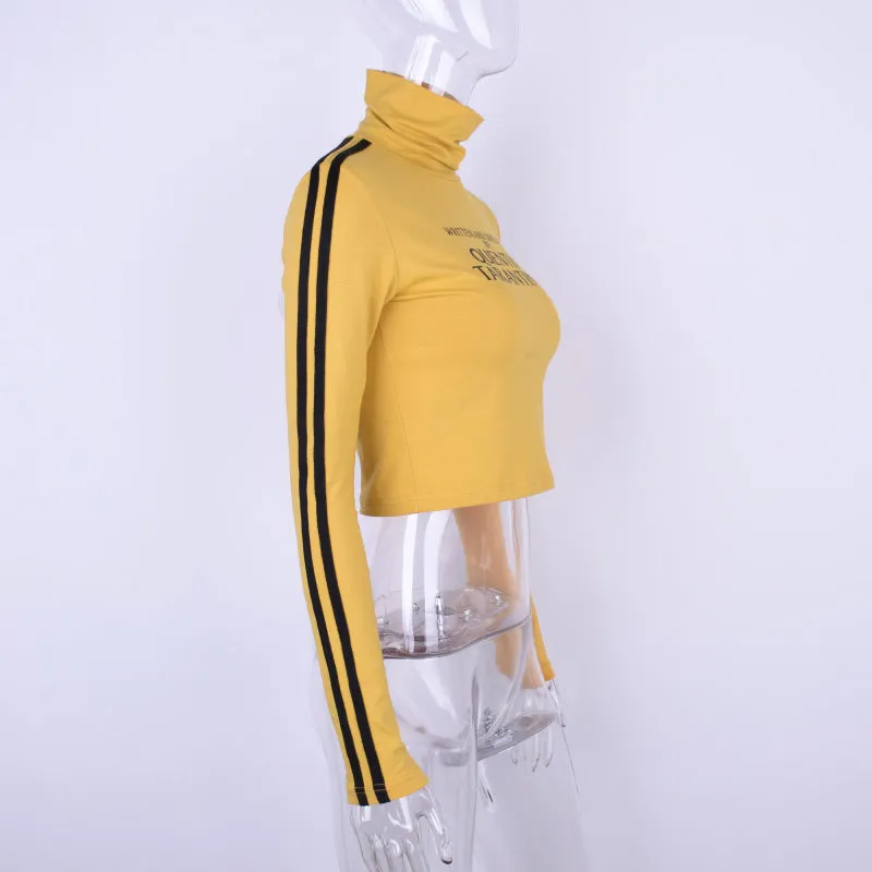 'Director's Cut' Cropped Turtleneck