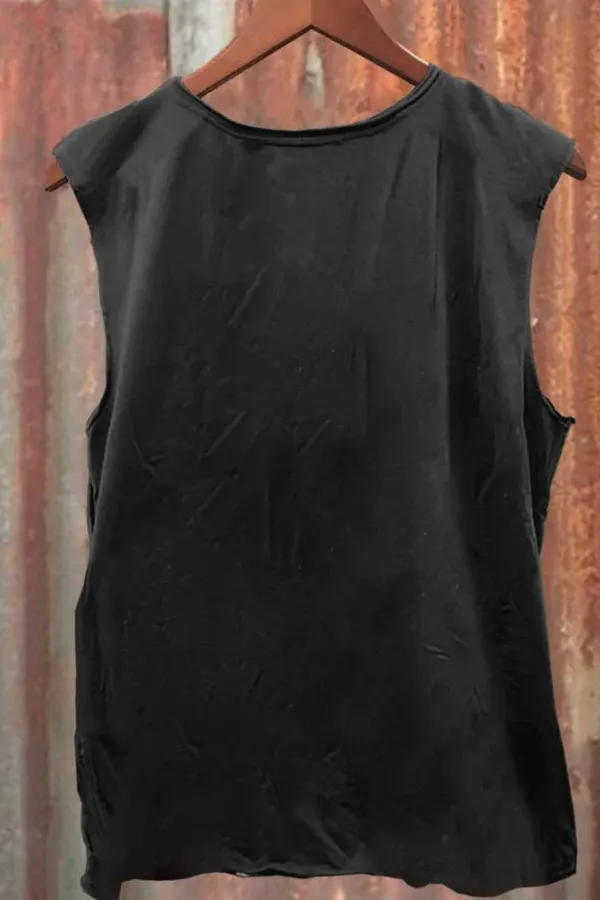 Fuerza Valor Art Print 100% Cotton Casual Tank Top