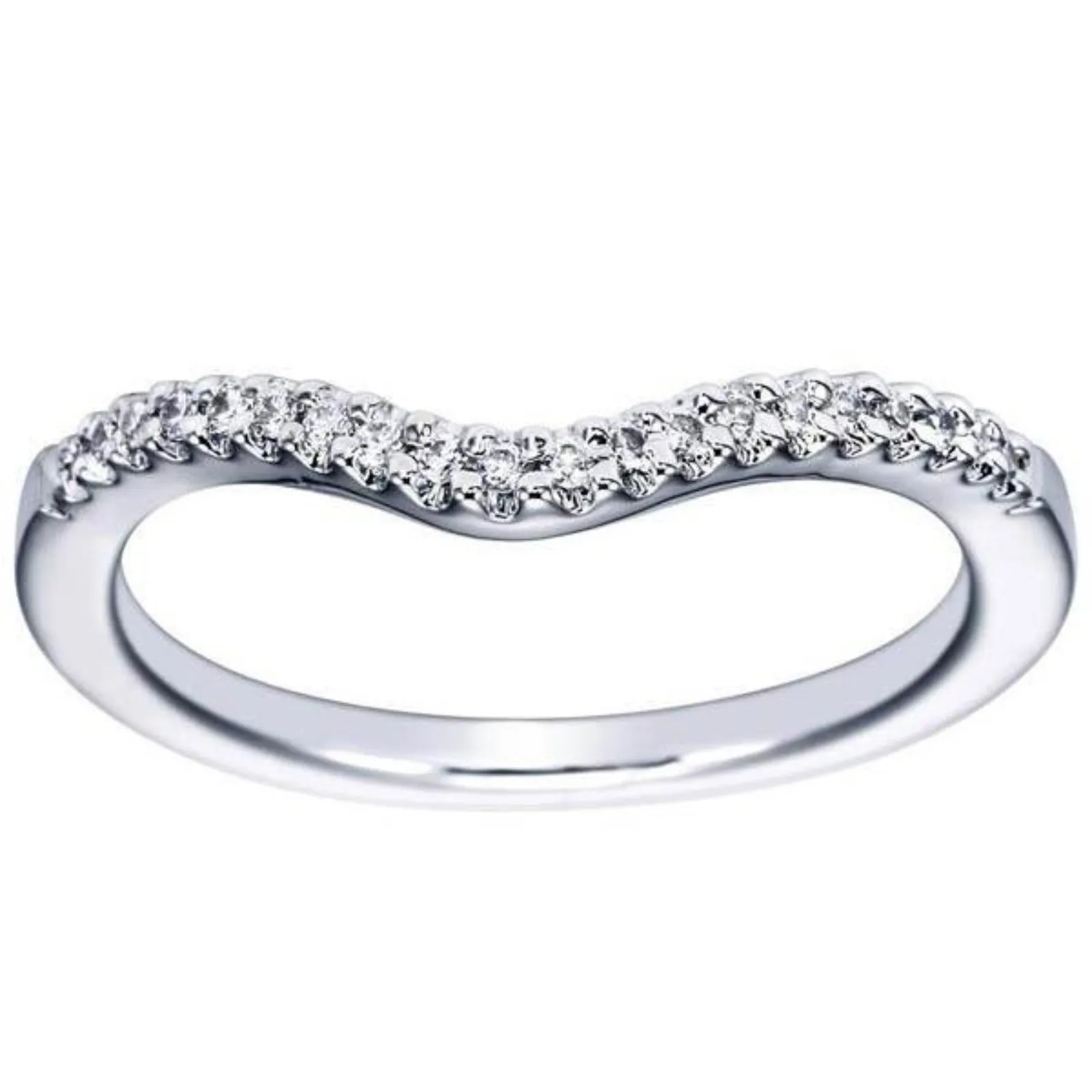 Gabriel & Co. Vita Prong Set Diamond Wedding Band