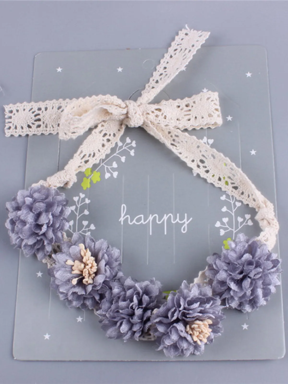 Happiest Moment Baby Flower Headband