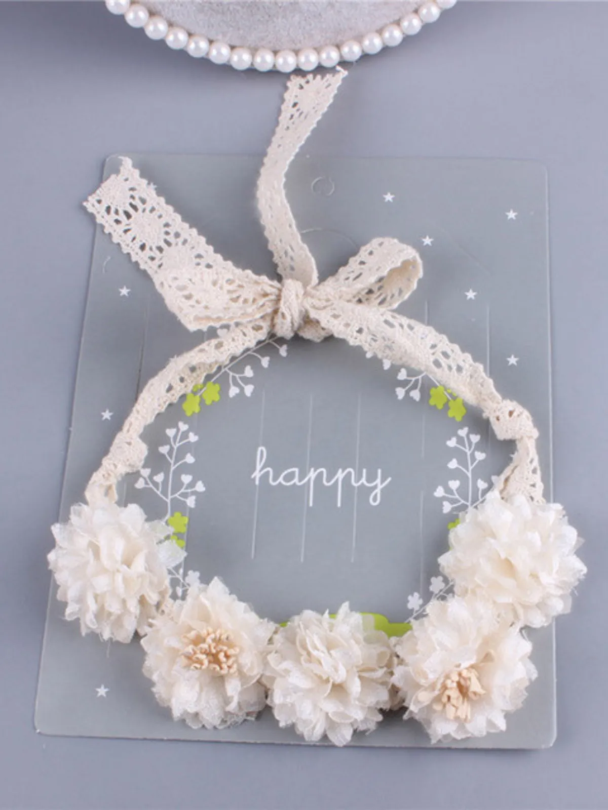 Happiest Moment Baby Flower Headband