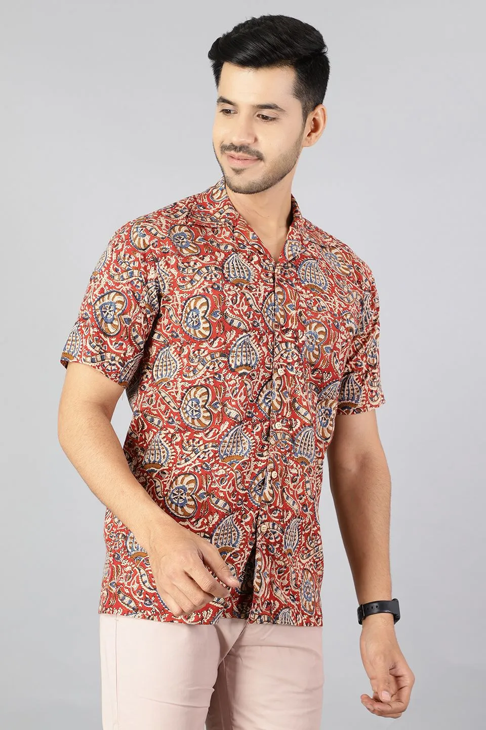 Jaipur 100% Cotton Multicolored Shirt