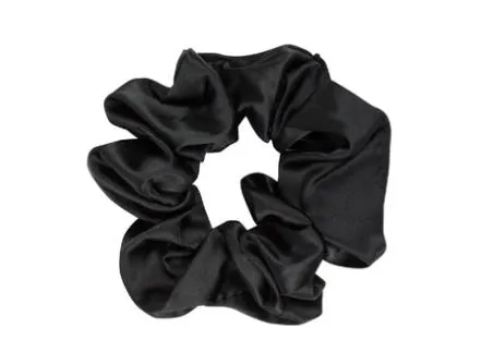 Mae Black Elastic Scrunchie 40-2240