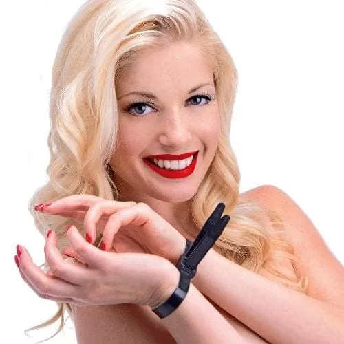 Master Series Misbehaved Black Zip Tie Police Cuffs - 5 Pack