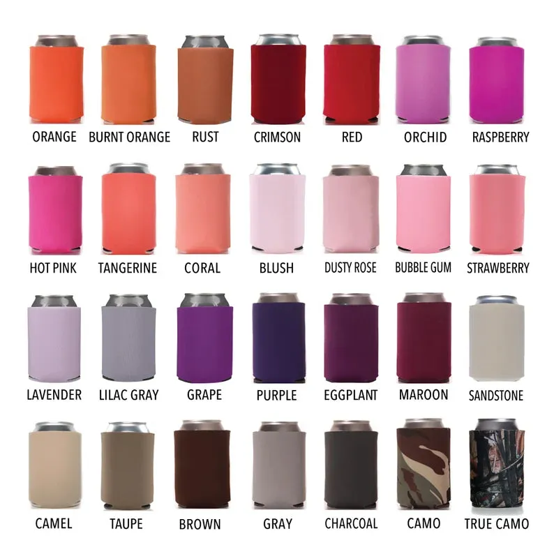 Regular & Slim Can Cooler Wedding Package #168RS - Cheers to The Mr and Mrs