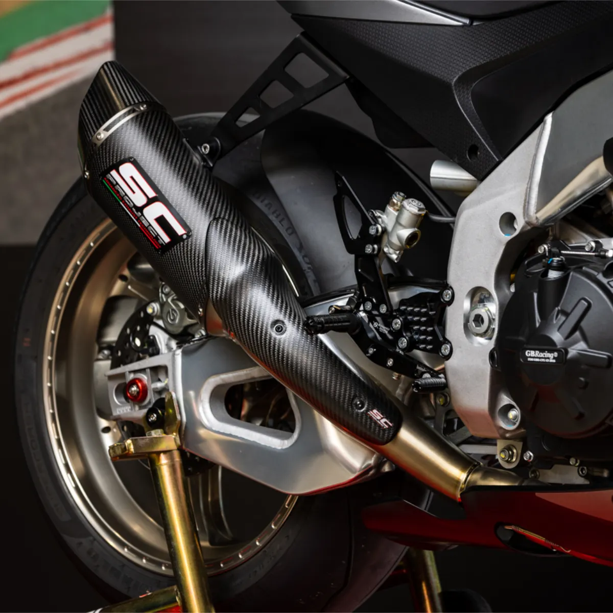 SC1-R Exhaust by SC-Project for Aprilia RSV4 1100 2021-2023