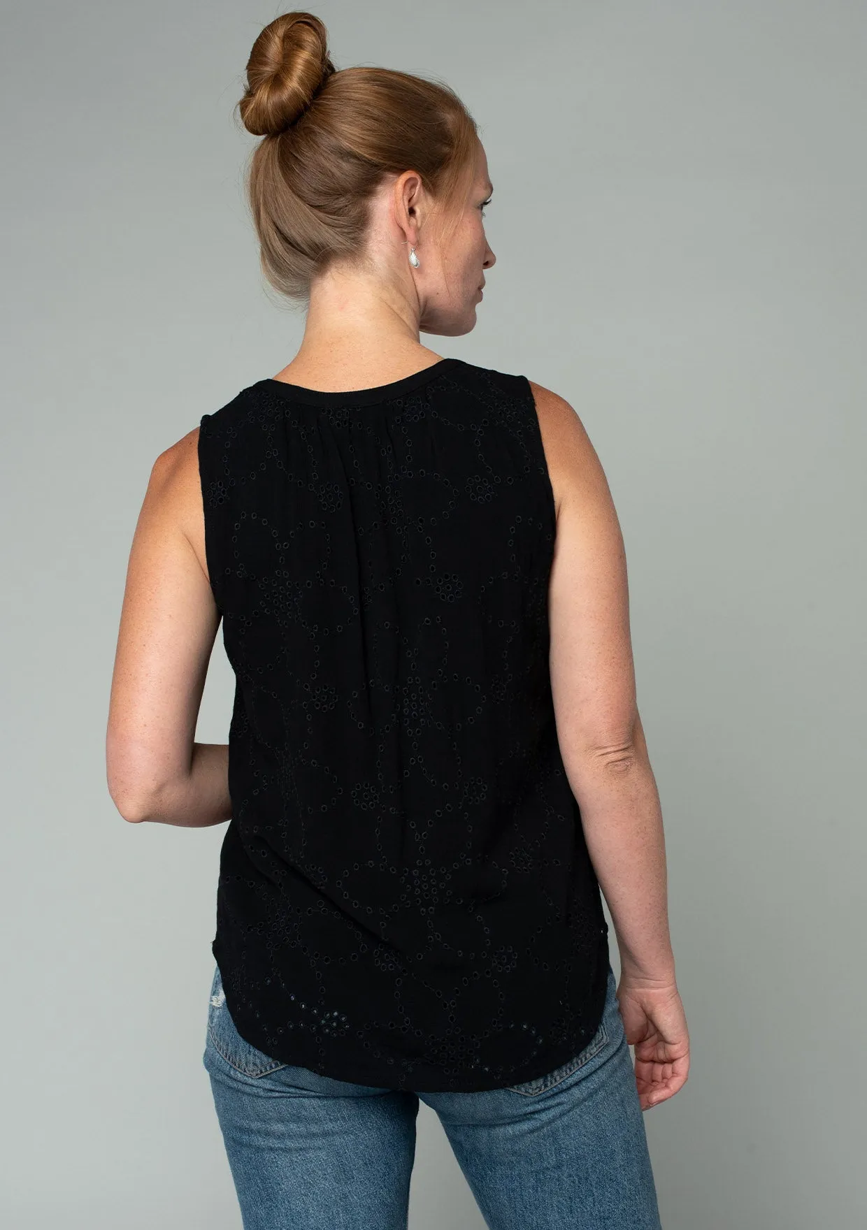 Simi Eyelet Tank Top