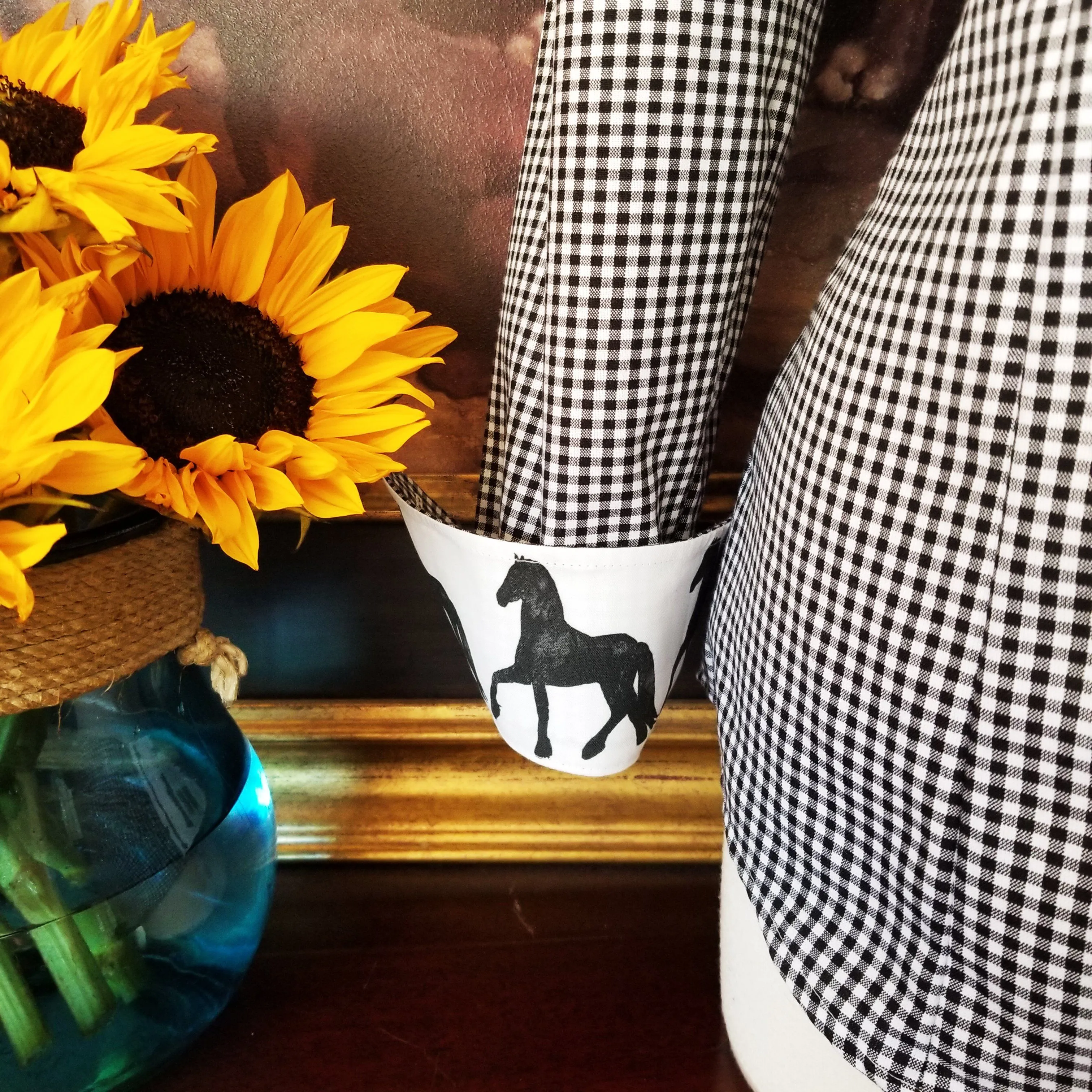 TSJESSE SHIRT IN BLACK GINGHAM