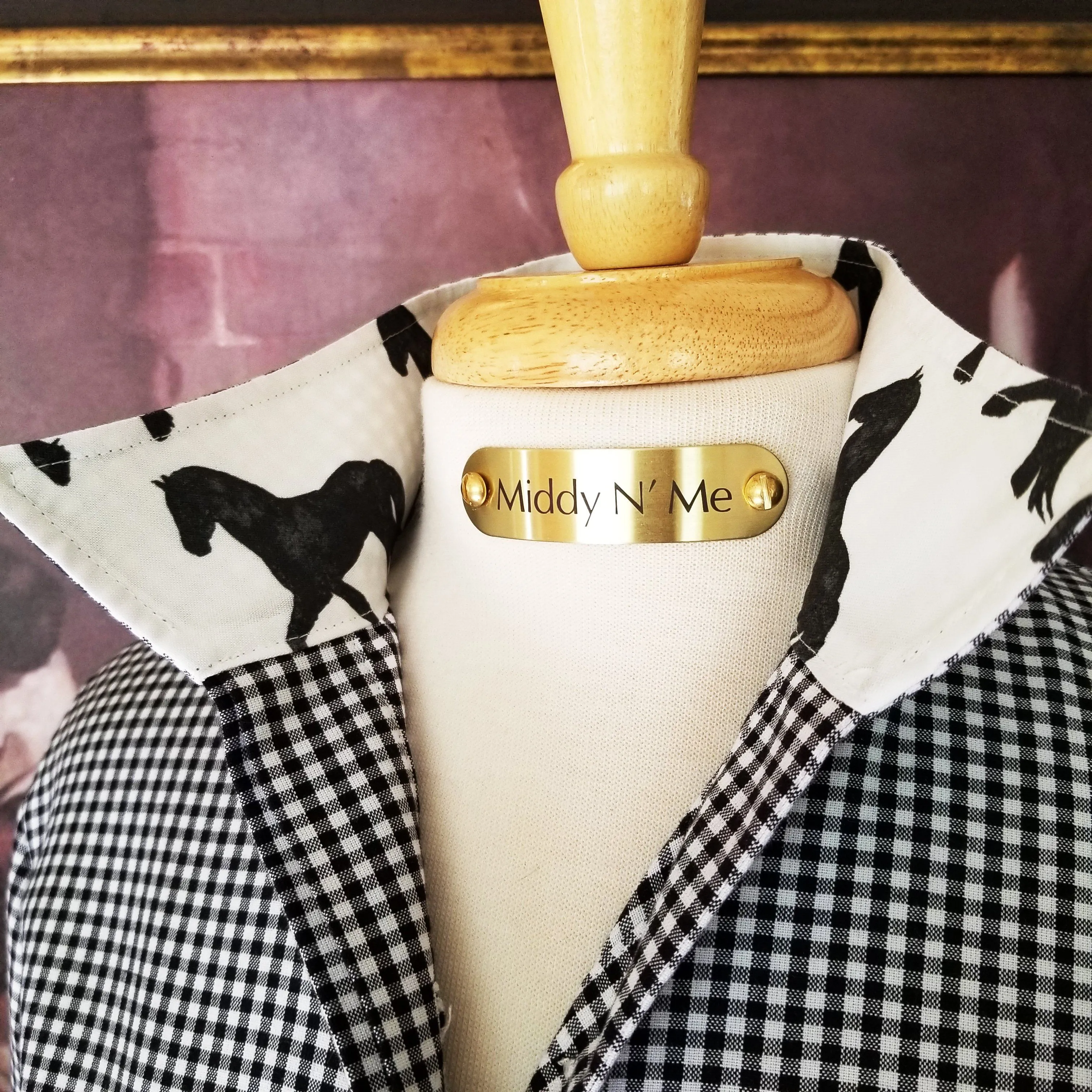 TSJESSE SHIRT IN BLACK GINGHAM
